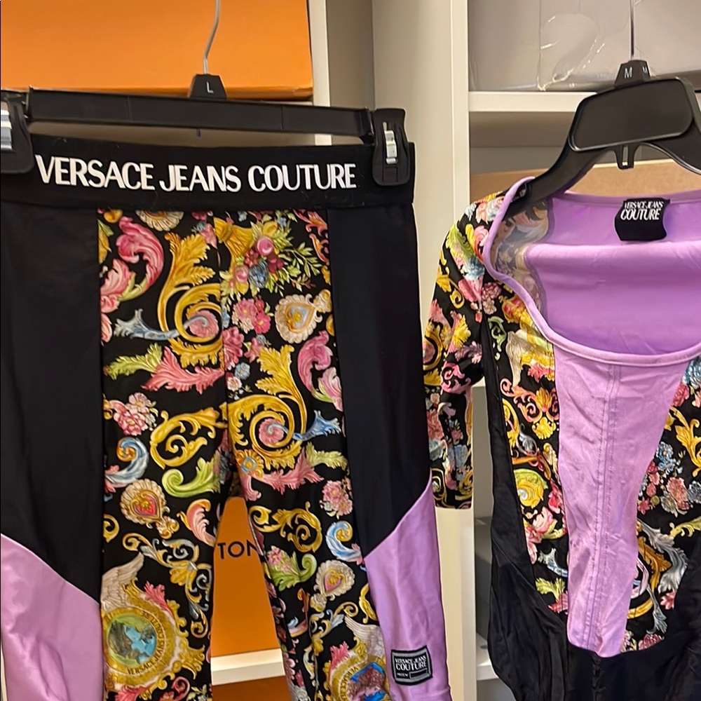 Pants only Versace Jeans Couture Baroque Leggings